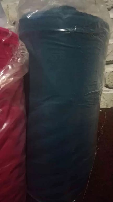 bahan kain baby kanvas indigo