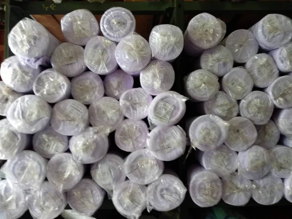 Jual kain baby kanvas semua warna roll-an 2 baby kanvas